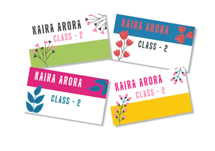 Book Labels - Sweet Garden-12