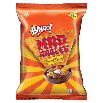 Bingo Mad Angles - Mmmmm Masala, Pouch, 66 gm
