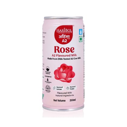 HARIBOL ROSE A2 MILK 200 ML | Pack of 2 | (200ml x 2) 