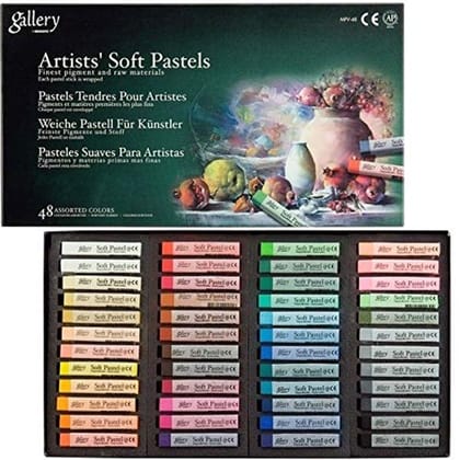 Artists' Soft Pastels - 48 Assorted Colors