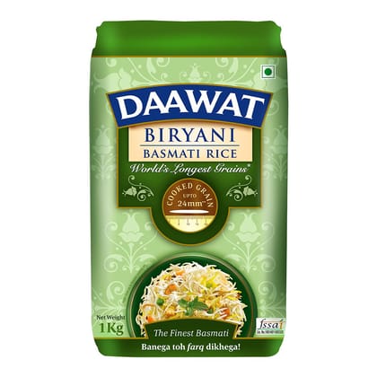 DAAWAT BIRYANI RICE 1KG