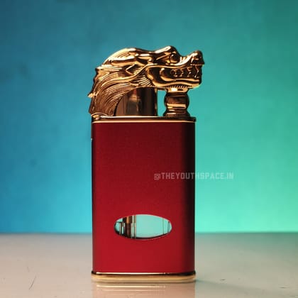 Lion Dual mode with double Jet Ignition Lighter-Red