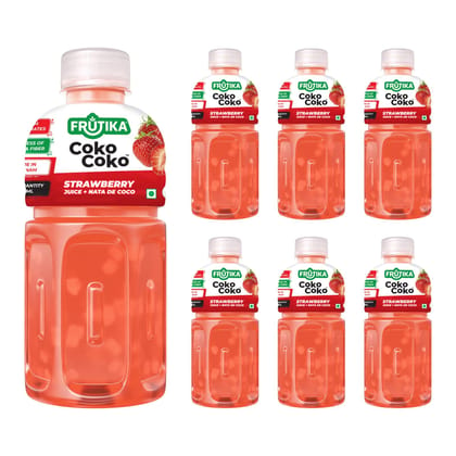 Frutika Coko Coko Strawberry Juice with Nata De Coco 320ml