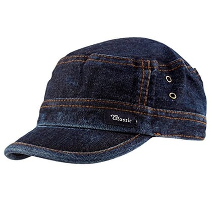 HAYBERG Men's and Women's Denim Cap ( Multicolour )