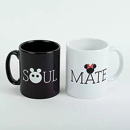 Soul Mate Printed Ceramic Mugs