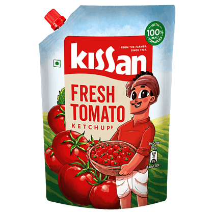 Kissan Fresh Tomato Ketchup Doy Pack, 850 g