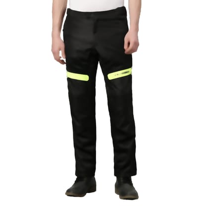 TVS Racing | Riding Pant | Black & Neon