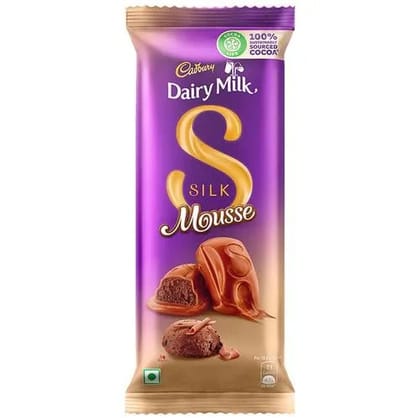 Cadbury Dairy Milk Silk Mousse - Chocolate Bar, 116 gm