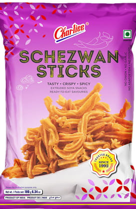 Charliee Schezwan Sticks, 170 gm (1331)