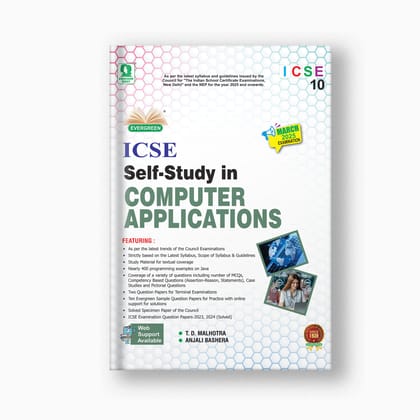 ICSE SELF-STUDY IN COMPUTER APPLICATIONS - 10-Grade 10 / Computer