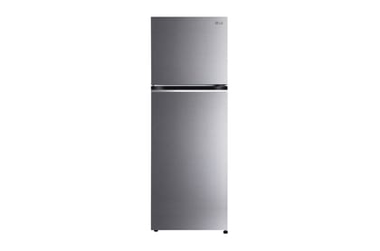 LG 322L 2 Star Smart Inverter Compressor Dazzle Steel Finish Frost-Free Double Door Refrigerator-Dazzle Steel