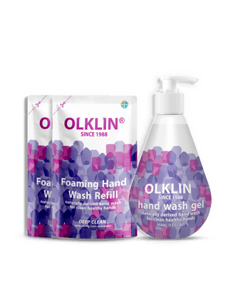 OLKLIN®-Hand Wash Gel (PURPLE)-354 ml