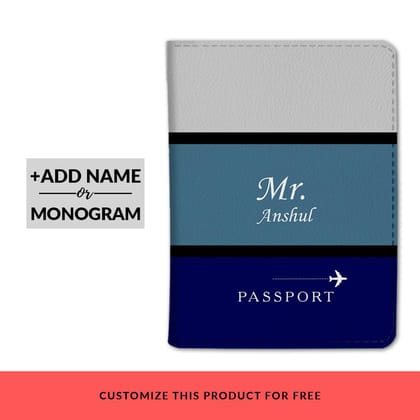 Classic Indigo Custom Passport Cover