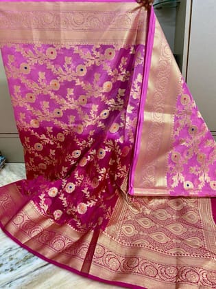 Banarasi Jacquard Semi Kora Organza Style 5-Jacquard