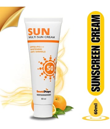 Smartdrops SPF 50 Sunscreen Cream For All Skin Type ( Pack of 1 )