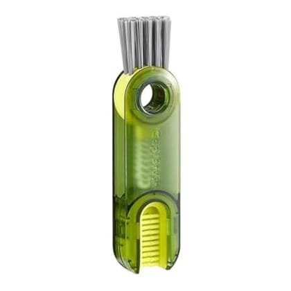 Tiny Bottle Brush 3 in 1 Multifunctional Small Travel Friendly kit