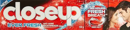 Closeup Ever Fresh Red Hot Toothpaste, 150 G