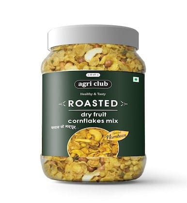 Agri Club Roasted Dry Fruit Cornflakes Mix, 300 gm