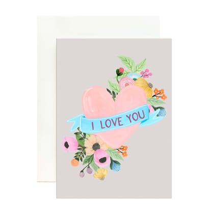 I love You Greeting Card