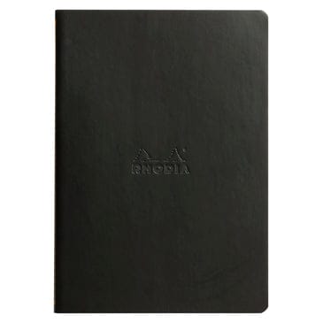 Rhodia Sewn spine notebook A5-Black