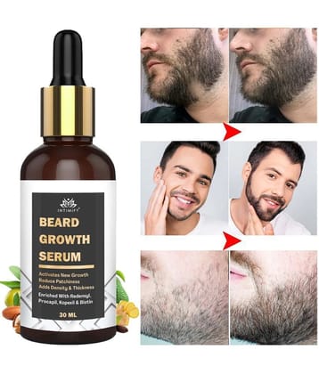 Intimify Beard Growth Oil, Moustache Beard Oil, Promotes Beard Growth, 30 Ml