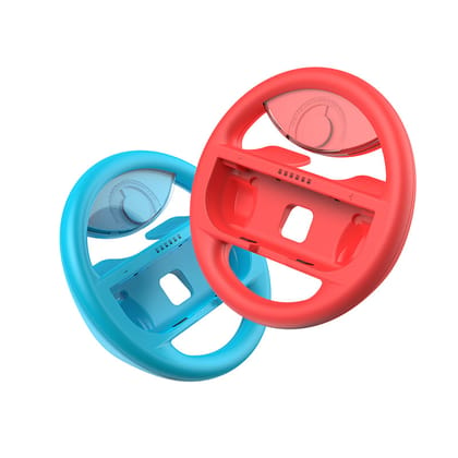 Baseus Sw Joy-Con Wheel Handle (Pair) Gs03 Controller for Nintendo Switch (GMSWB-93)-Red +Blue