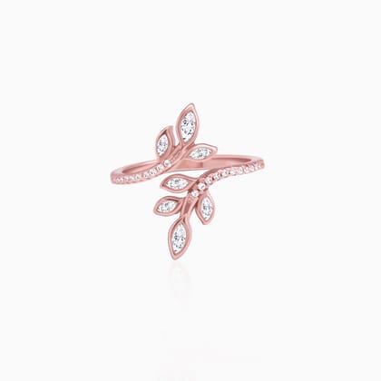 Rose Gold Pure Poise Ring