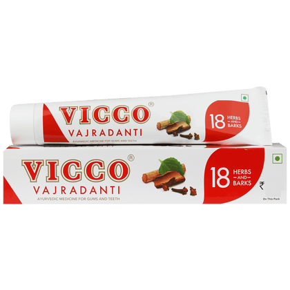 Vicco Vajradanti - Ayurvedic Medicine For Gums & Teeth, 100 G