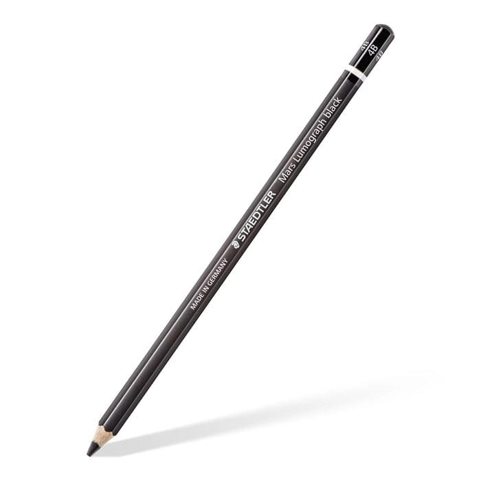 Staedtler Mars Lumograph Black Pencils Series 100B Loose (Choose Nib)-4B