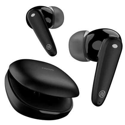 Noise Buds VS404 with 50 Hours Playtime, ENC with Quad Mic, 3 EQ modes Bluetooth Headset Jet Black