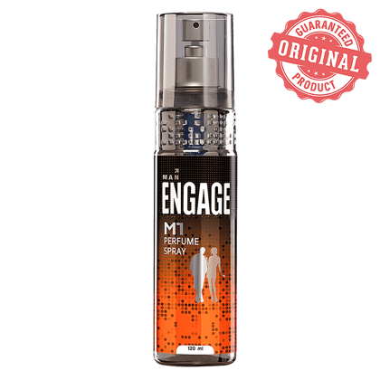 Engage M1 Perfume Spray - Fresh & Long Lasting Fragrance, For Men, 120 Ml