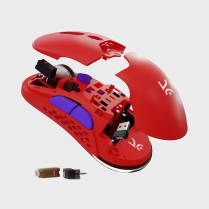 Chimera Red Wireless Gaming Mouse-Chimera Red Wireless Gaming Mouse - Default Title