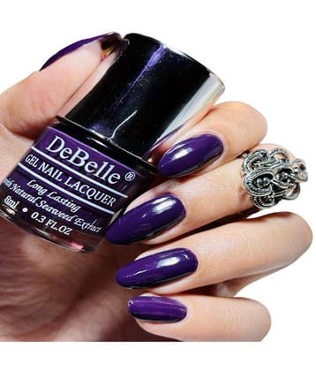 DeBelle Purple Glossy Nail Polish 8 ( Pack of 1 )