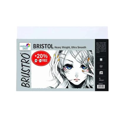 Brustro Bristol Paper 250 Gsm-A4