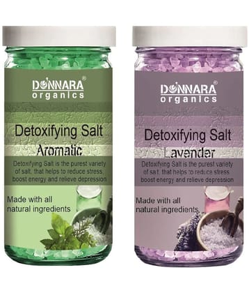 Donnara Organics Crystal Natural Bath Salt 200 g Pack of 2