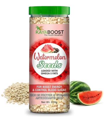 KAYABOOST Watermelon Seeds for Eating | Raw Watermelon Seeds (200 g)