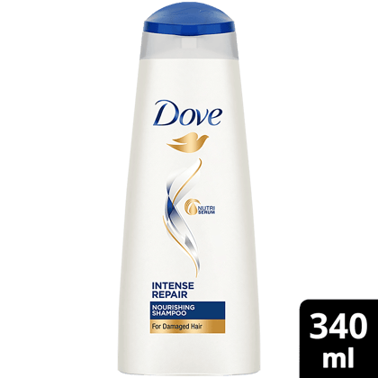 Dove Intense Repair Shampoo, 340 Ml