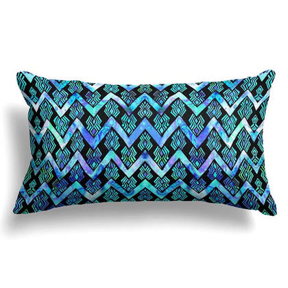 Deco Wave-Satin Cushion / 23x12 / without