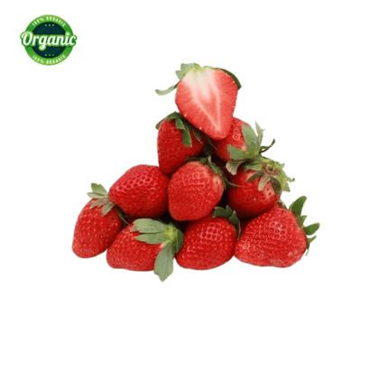 Strawberry - Organically Grown, 200 gm Packed