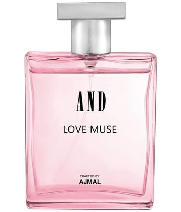 And Love Muse Eau De Perfume 50ML Long Lasting Scent Spray Gift For Women Crafted By Ajmal Pack of 1