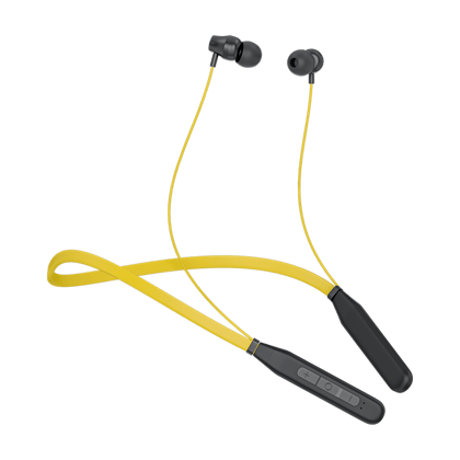 Ubon Bass Factory 2.0 BT-5200 Wireless Neckband-Yellow