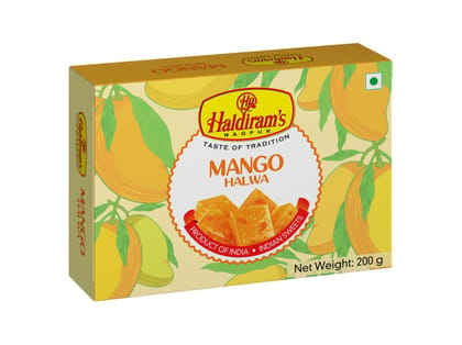 Haldiram's Mango Halwa Packed Sweets - 200 Gm