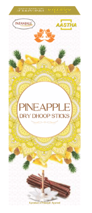 AASTHA PINEAPPLE DRY DHOOP STICKS - 10N