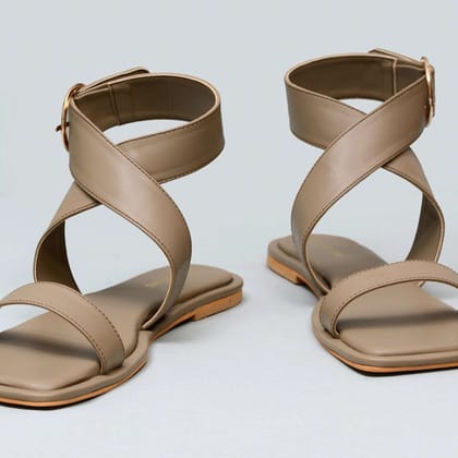 Sage cross strap sandals-35