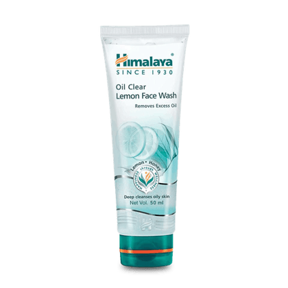 Himalaya Oil Clear Lemon Face Wash, 50 ml Tube
