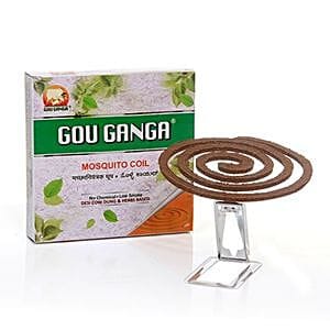 Gou Ganga Mosquito Coil - Herbal (8 hrs), 142 g