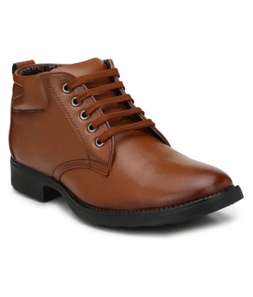 Mactree Tan Formal Boot - 11