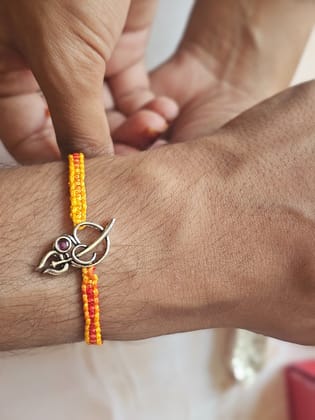 Auspicious Trishul Om Moli Rakhi