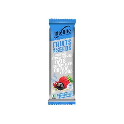 Rite Bite Fruit & Seeds Bar, 35 gm Bar