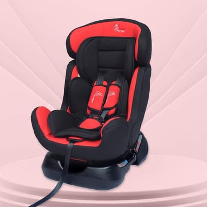 Jack N Jill Grand Baby Car Seat for 0 to 7 Years-Red